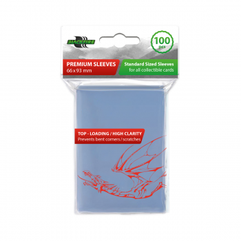 BLACKFIRE SLEEVES - STANDARD SIZE PREMIUM SOFT (66X93MM) - 100 BUSTE BLACKFIRE SLEEVES - STANDARD SIZE PREMIUM SOFT (66X93MM) - 100 BUSTE