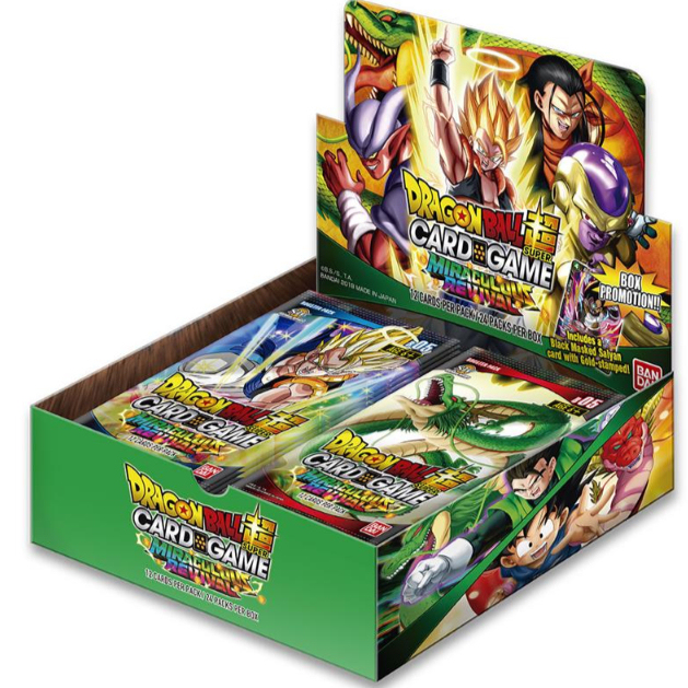 DRAGON BALL SUPER - SET 05 MIRACULOUS REVIVAL - BOX 24 BUSTE ITA DRAGON BALL SUPER - SET 05 MIRACULOUS REVIVAL - BOX 24 BUSTE ITA