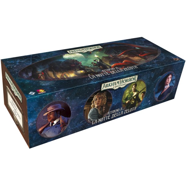 ARKHAM HORROR - IL GIOCO DI CARTE - RITORNO A... LA NOTTE DELLA ZELOTA ARKHAM HORROR - IL GIOCO DI CARTE - RITORNO A... LA NOTTE DELLA ZELOTA