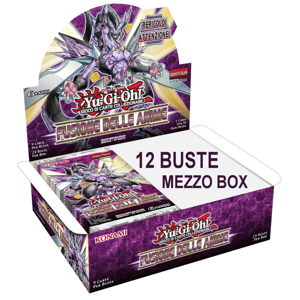 FUSIONE DELLE ANIME - MEZZO BOX 12 BUSTE ITA FUSIONE DELLE ANIME - MEZZO BOX 12 BUSTE ITA