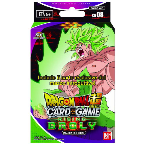 DRAGON BALL SUPER - STARTER DECK 08 RISING BROLY - 1 MAZZO ITA DRAGON BALL SUPER - STARTER DECK 08 RISING BROLY - 1 MAZZO ITA
