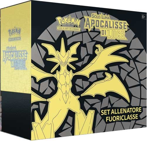 POKEMON SET ALLENATORE FUORICLASSE SOLE E LUNA - APOCALISSE DI LUCE ITA POKEMON SET ALLENATORE FUORICLASSE SOLE E LUNA - APOCALISSE DI LUCE ITA