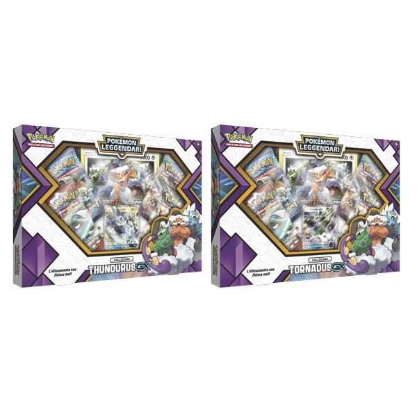 POKEMON COLLEZIONE - THUNDURUS/TORNADUS GX ITA POKEMON COLLEZIONE - THUNDURUS/TORNADUS GX ITA
