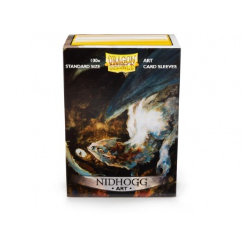 DRAGON SHIELD STANDARD ART SLEEVES DA 100 - NIDHOGG DRAGON SHIELD STANDARD ART SLEEVES DA 100 - NIDHOGG