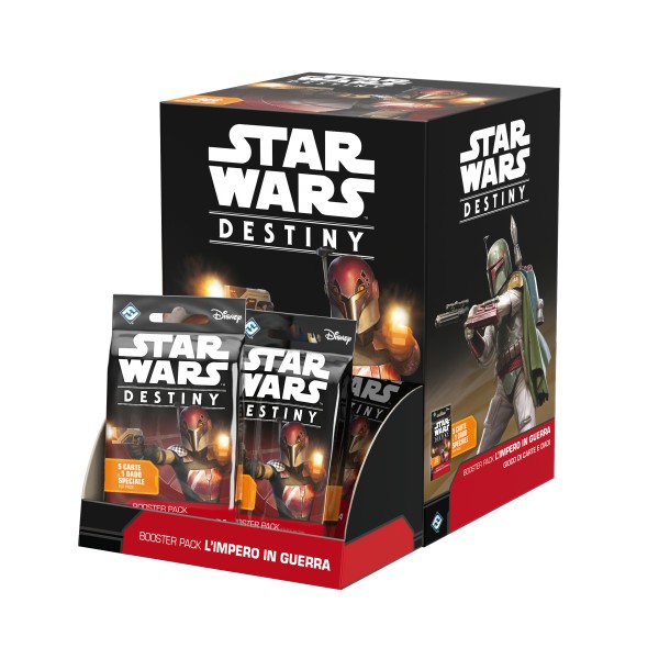STAR WARS: DESTINY - BOOSTER PACK L'IMPERO IN GUERRA (BOX 36 PZ) STAR WARS: DESTINY - BOOSTER PACK L'IMPERO IN GUERRA (BOX 36 PZ)
