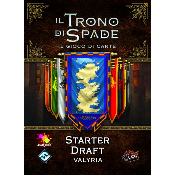 IL TRONO DI SPADE - IL GIOCO DI CARTE - STARTER DRAFT VALYRIA IL TRONO DI SPADE - IL GIOCO DI CARTE - STARTER DRAFT VALYRIA
