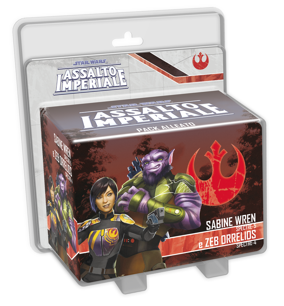 ASSALTO IMPERIALE - AI - SABINE WREN AND ZEB ORRELIOS PACK ALLEATO ASSALTO IMPERIALE - AI - SABINE WREN AND ZEB ORRELIOS PACK ALLEATO