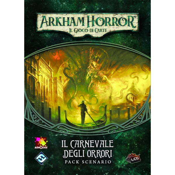 ARKHAM HORROR - IL GIOCO DI CARTE - LCG - IL CARNEVALE DEGLI ORRORI - ESPANSIONE ARKHAM HORROR - IL GIOCO DI CARTE - LCG - IL CARNEVALE DEGLI ORRORI - ESPANSIONE