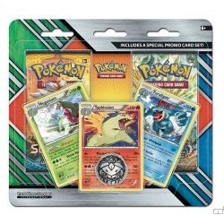 POKEMON 2 BUSTE E 3 CARTE PROMO - MEGANIUM/TYPHLOSION/FERALIGATR POKEMON 2 BUSTE E 3 CARTE PROMO - MEGANIUM/TYPHLOSION/FERALIGATR