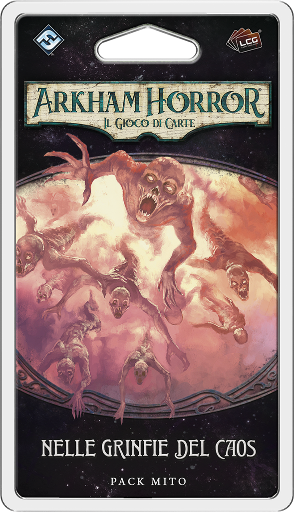 ARKHAM HORROR - IL GIOCO DI CARTE - LCG - NELLE GRINFIE DEL CAOS ARKHAM HORROR - IL GIOCO DI CARTE - LCG - NELLE GRINFIE DEL CAOS
