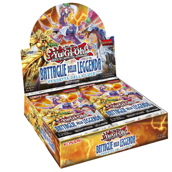 BATTAGLIE DELLA LEGGENDA - VENDETTA DELLA LUCE - BOX 24 BUSTE ITA BATTAGLIE DELLA LEGGENDA - VENDETTA DELLA LUCE - BOX 24 BUSTE ITA