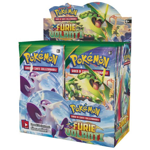 POKEMON XY FURIE VOLANTI BOX 36 BUSTE pokemon xy furie volanti box 36 buste