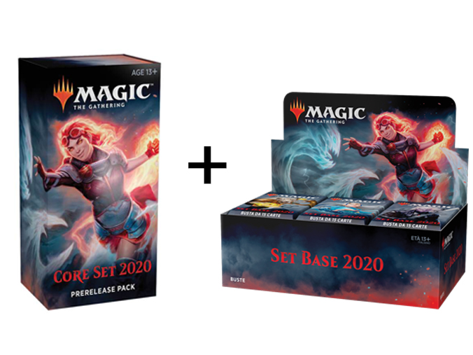 SET BASE 2020 - OFFERTA ABBINAMENTO BOX ITA + PRERELEASE PACK SET BASE 2020 - OFFERTA ABBINAMENTO BOX ITA + PRERELEASE PACK