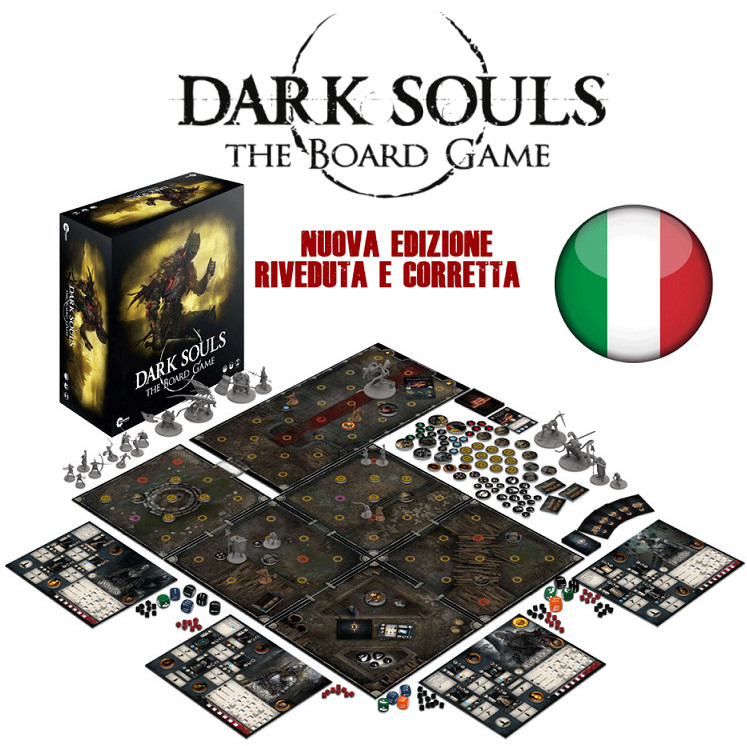 DARK SOULS THE BOARD GAME - NUOVA EDIZIONE - ITALIANO DARK SOULS THE BOARD GAME - NUOVA EDIZIONE - ITALIANO
