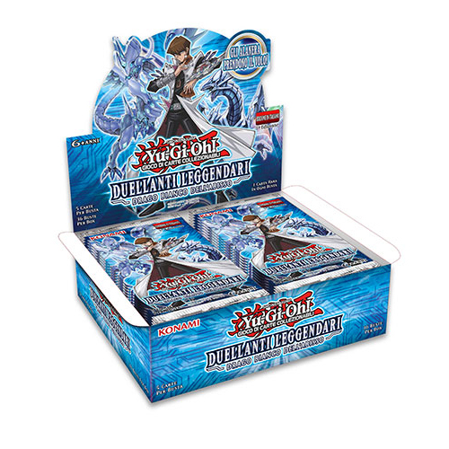 DUELLANTI LEGGENDARI DRAGO BIANCO DELL'ABISSO - BOX 36 BUSTE ITA DUELLANTI LEGGENDARI DRAGO BIANCO DELL'ABISSO - BOX 36 BUSTE ITA