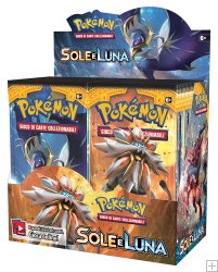 POKEMON SOLE E LUNA - BOX DA 36 BUSTE ITA POKEMON SOLE E LUNA - BOX DA 36 BUSTE ITA