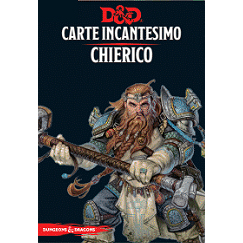 DUNGEONS & DRAGONS 5A EDIZIONE - CARTE INCANTESIMO CHIERICO DUNGEONS & DRAGONS 5A EDIZIONE - CARTE INCANTESIMO CHIERICO