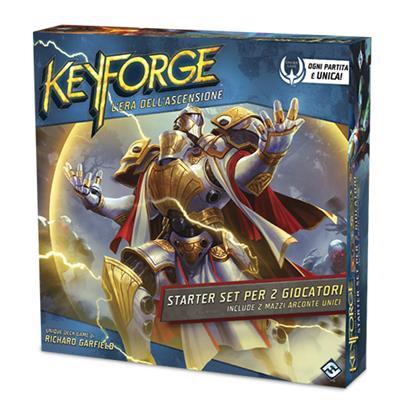 KEYFORGE - ERA DELL'ASCENSIONE - STARTER SET PER 2 GIOCATORI KEYFORGE - ERA DELL'ASCENSIONE - STARTER SET PER 2 GIOCATORI