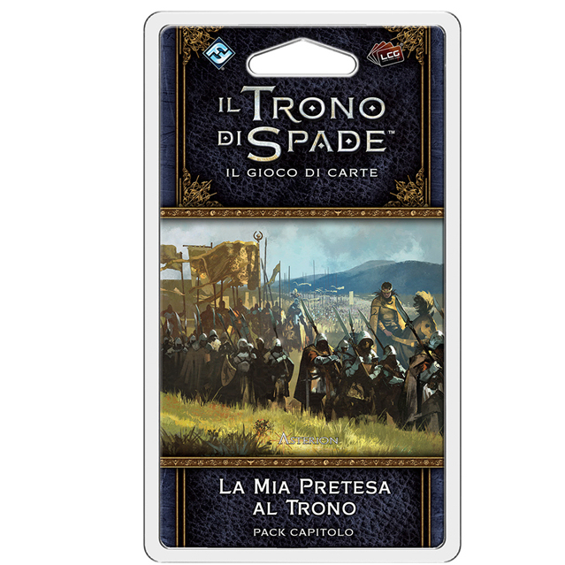 IL TRONO DI SPADE - IL GIOCO DI CARTE - LA MIA PRETESA AL TRONO - PACK CAPITOLO IL TRONO DI SPADE - IL GIOCO DI CARTE - LA MIA PRETESA AL TRONO - PACK CAPITOLO