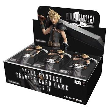 FFTCG OPUS IV FINAL FANTASY BOX 36 BUSTE ITA FFTCG OPUS IV FINAL FANTASY BOX 36 BUSTE ITA