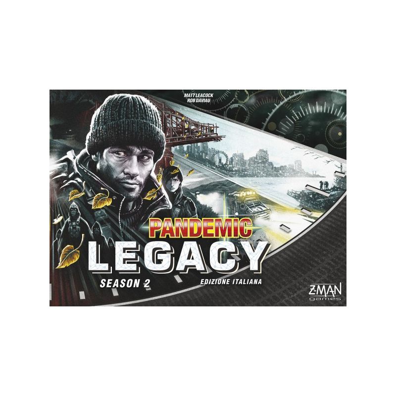 PANDEMIC LEGACY SEASONS 2 - SCATOLA NERA PANDEMIC LEGACY SEASONS 2 - SCATOLA NERA