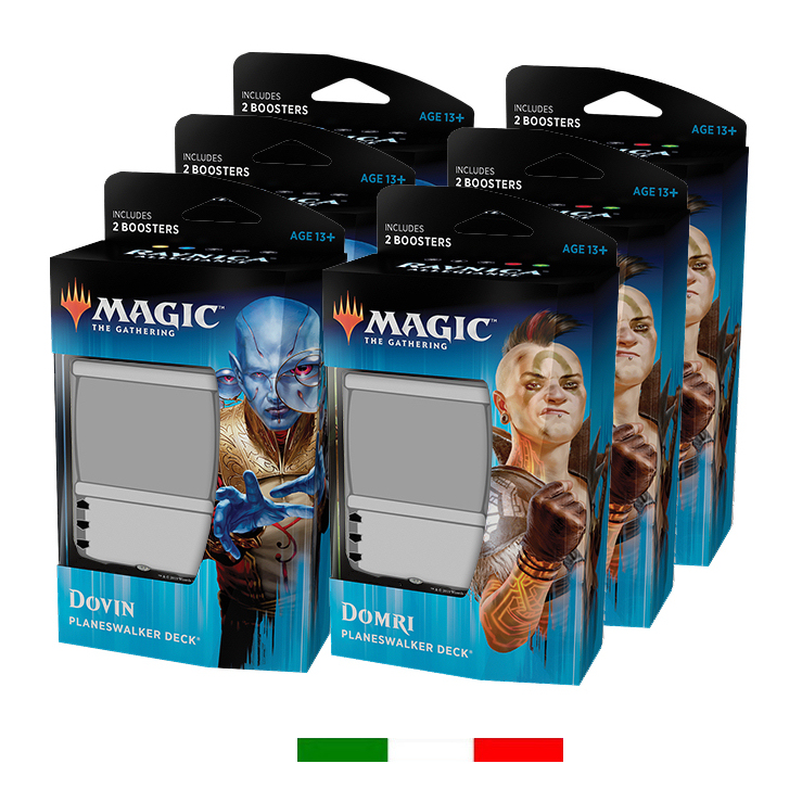 FEDELTà DI RAVNICA - PLANESWALKER DECK (BOX 6 PZ) ITA FEDELTà DI RAVNICA - PLANESWALKER DECK (BOX 6 PZ) ITA