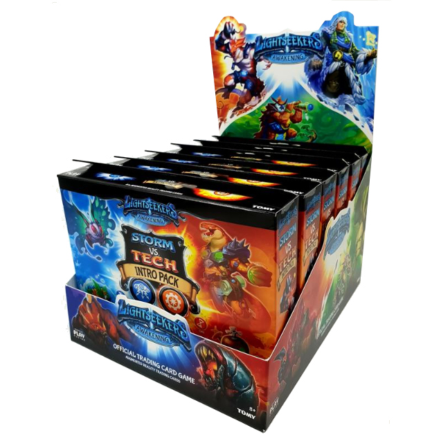 LIGHTSEEKERS AWAKENING INTRO PACK STORM VS TECH - BOX 6 PZ - ING LIGHTSEEKERS AWAKENING INTRO PACK STORM VS TECH - BOX 6 PZ - ING
