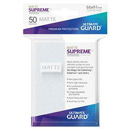 UGD SUPREME UX SLEEVES STANDARD SIZE - MATTE FROSTED (50) UGD SUPREME UX SLEEVES STANDARD SIZE - MATTE FROSTED (50)