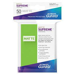 UGD SUPREME UX SLEEVES STANDARD SIZE - MATTE LIGHT GREEN (50) UGD SUPREME UX SLEEVES STANDARD SIZE - MATTE LIGHT GREEN (50)