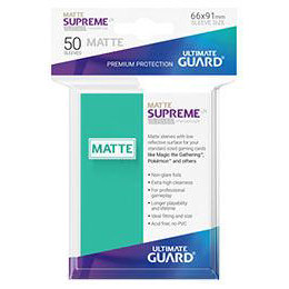 UGD SUPREME UX SLEEVES STANDARD SIZE - MATTE TURQUOISE (50) UGD SUPREME UX SLEEVES STANDARD SIZE - MATTE TURQUOISE (50)