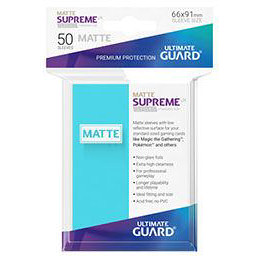 UGD SUPREME UX SLEEVES STANDARD SIZE - MATTE AQUAMARINE (50) UGD SUPREME UX SLEEVES STANDARD SIZE - MATTE AQUAMARINE (50)