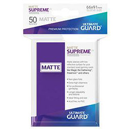 UGD SUPREME UX SLEEVES STANDARD SIZE - MATTE PURPLE (50) UGD SUPREME UX SLEEVES STANDARD SIZE - MATTE PURPLE (50)