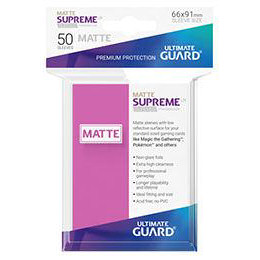 UGD SUPREME UX SLEEVES STANDARD SIZE - MATTE PINK (50) UGD SUPREME UX SLEEVES STANDARD SIZE - MATTE PINK (50)