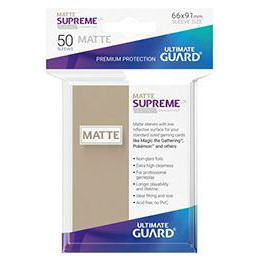 UGD SUPREME UX SLEEVES STANDARD SIZE - MATTE SAND (50) UGD SUPREME UX SLEEVES STANDARD SIZE - MATTE SAND (50)