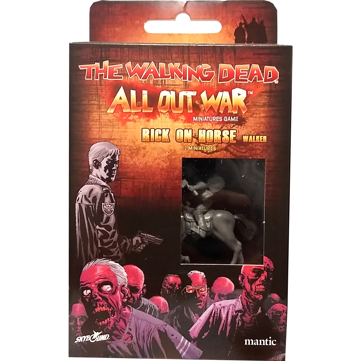 THE WALKING DEAD - GIOCO DI MINIATURE - RICK A CAVALLO - PACK DI ESPANSIONE THE WALKING DEAD - GIOCO DI MINIATURE - RICK A CAVALLO - PACK DI ESPANSIONE