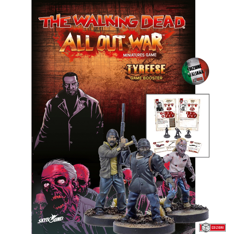THE WALKING DEAD - GIOCO DI MINIATURE - TYREESE - PACK DI ESPANSIONE THE WALKING DEAD - GIOCO DI MINIATURE - TYREESE - PACK DI ESPANSIONE