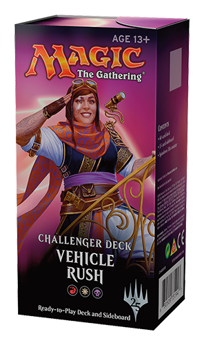 CHALLENGER DECKS VEHICLE RUSH - 1 MAZZO - INGLESE CHALLENGER DECKS VEHICLE RUSH - 1 MAZZO - INGLESE