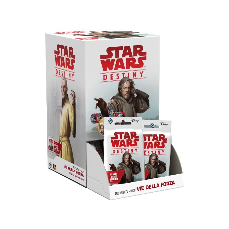 STAR WARS: DESTINY - BOOSTER PACK VIE DELLA FORZA (BOX 36 PZ) STAR WARS: DESTINY - BOOSTER PACK VIE DELLA FORZA (BOX 36 PZ)
