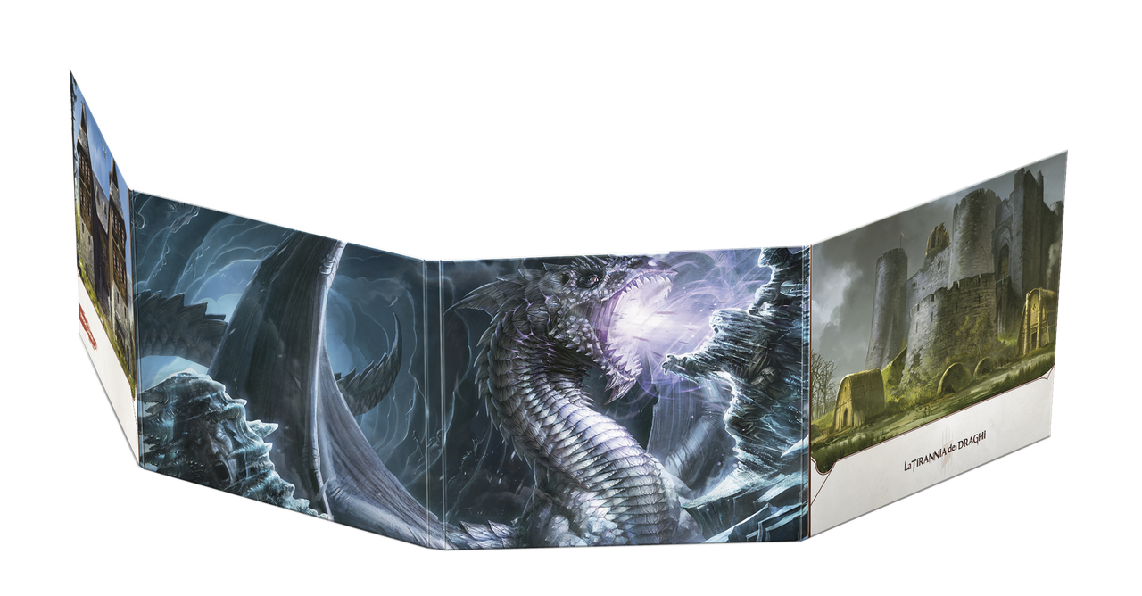 DUNGEONS & DRAGONS 5A EDIZIONE - SCHERMO DEL DM TIRANNIA DEI DRAGHI DUNGEONS & DRAGONS 5A EDIZIONE - SCHERMO DEL DM TIRANNIA DEI DRAGHI