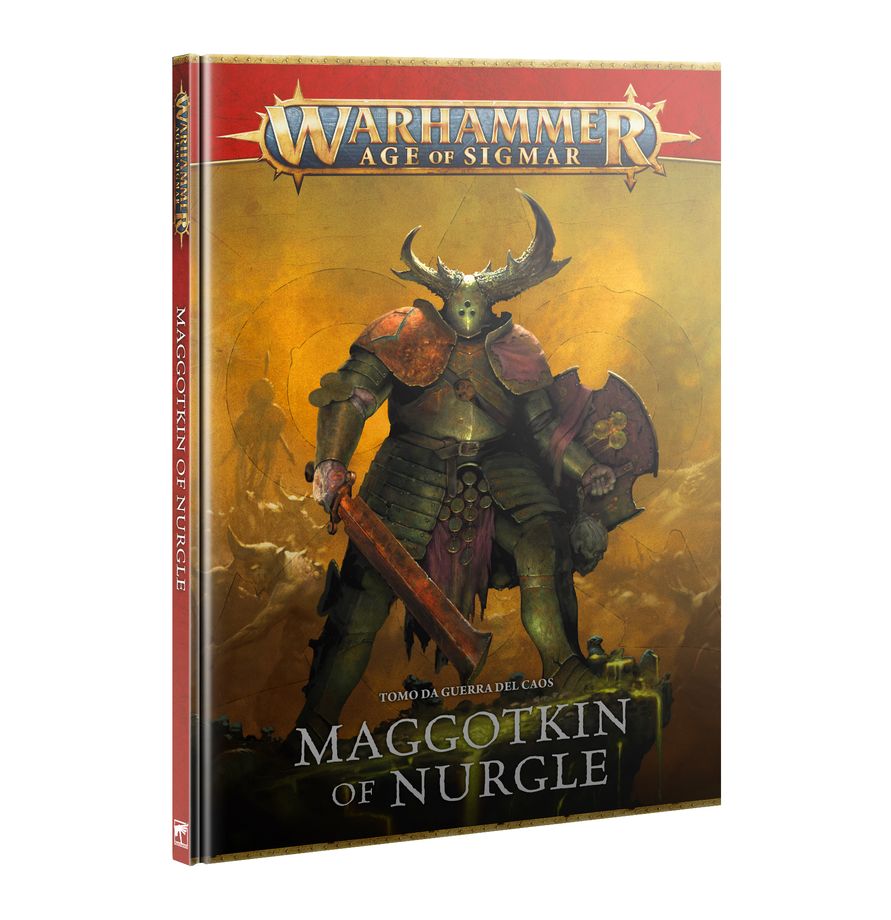 WARHAMMER AGE OF SIGMAR - MAGGOTKIN OF NURGLE - TOMO DA GUERRA DEL CAOS: MAGGOTKIN OF NURGLE