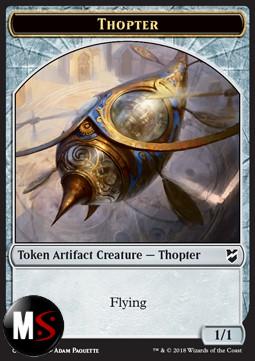 THOPTER TOKEN (BLUE ARTIFACT 1/1) - COMMANDER 2018