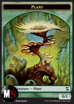 PLANT TOKEN (GREEN 0/1) - COMMANDER 2018