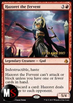 HAZORET LA FERVENTE - PRERELEASE FOIL PROMO ITA