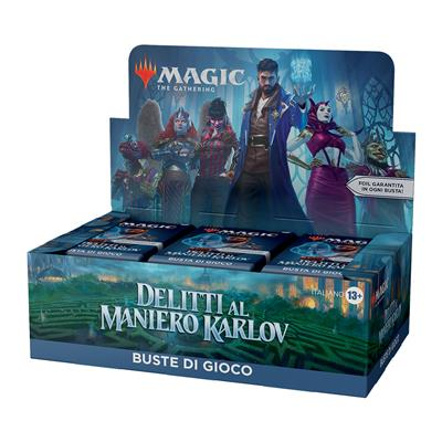 DELITTI AL MANIERO KARLOV - PLAY BOOSTER DISPLAY (36 BUSTE) - ITALIANO