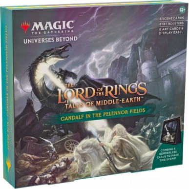 LOTR: TALES OF MIDDLE-EARTH - SCENE BOX - GANDALF IN THE PELENNOR FIELDS (ENG)