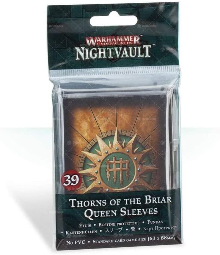 WARHAMMER - NIGHTVAULT - QUEEN SLEEVES 63X88MM - 39 BUSTE