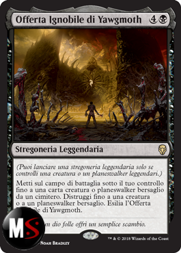 OFFERTA IGNOBILE DI YAWGMOTH