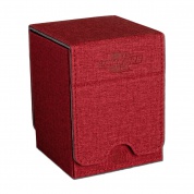 CONVERTIBLE PREMIUM DECK BOX SINGLE VERTICAL 100+ STANDARD SIZE CARDS - RED CONVERTIBLE PREMIUM DECK BOX SINGLE VERTICAL 100+ STANDARD SIZE CARDS - RED