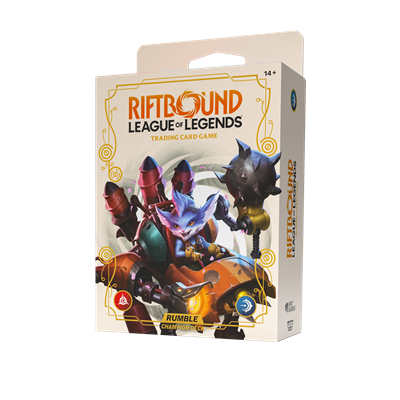 LOL RIFTBOUND: SPIRITFORGED - CHAMPION DECK: RUMBLE - INGLESE LOL RIFTBOUND: SPIRITFORGED - CHAMPION DECK: RUMBLE - INGLESE