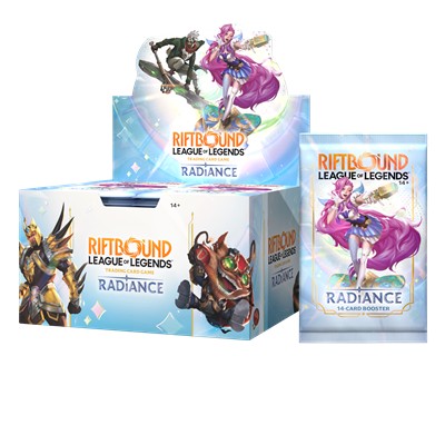 LOL RIFTBOUND: RADIANCE - BOOSTER DISPLAY (24 BOOSTER PACK) - INGLESE